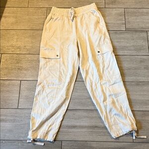Athleta Bone Celestial Utility Pant Cream Size Small NWOT